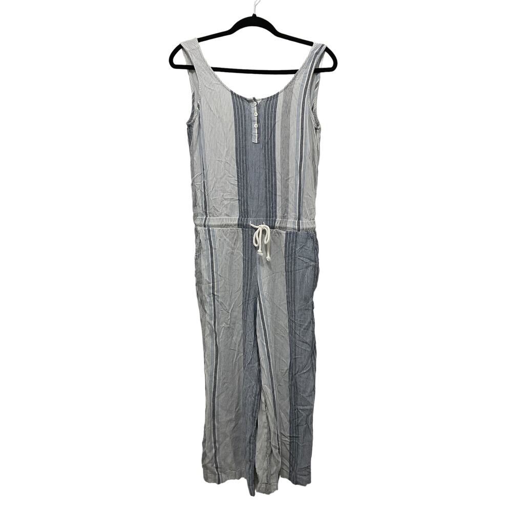 Cloth & Stone Striped Linen blend Jumpsuit